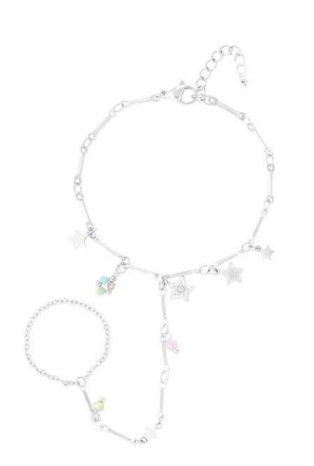 ‘Star girl’ Hand Chain - Gold/Silver